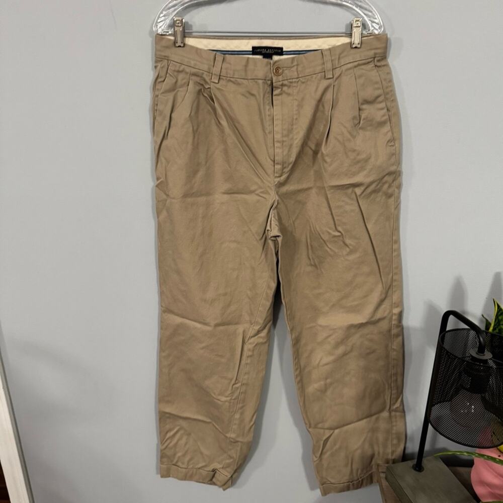 Banana Republic Khaki Tan Chinos Dress Pants Men’s Size 33 x 30 100% Cotton
